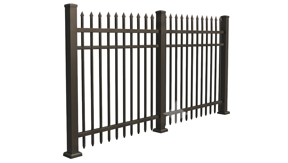 Spear Top Commercial Aluminum Fence Spear Top Commercial Aluminum Fence
