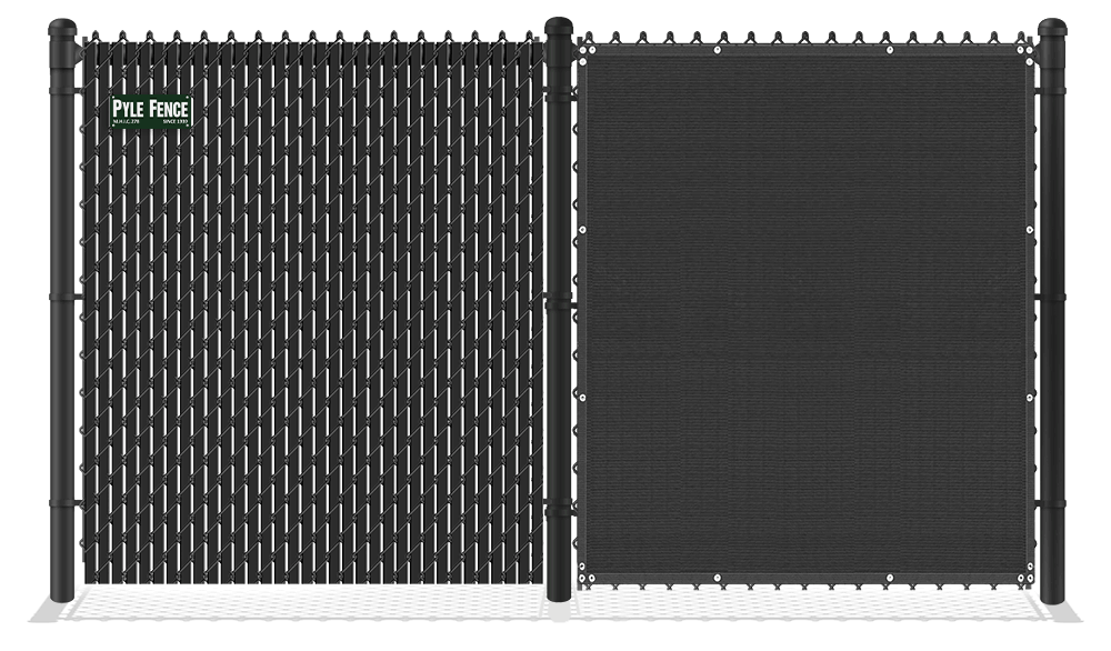 Privacy Slat Color Options For Chain Link Fence in Central Maryland
