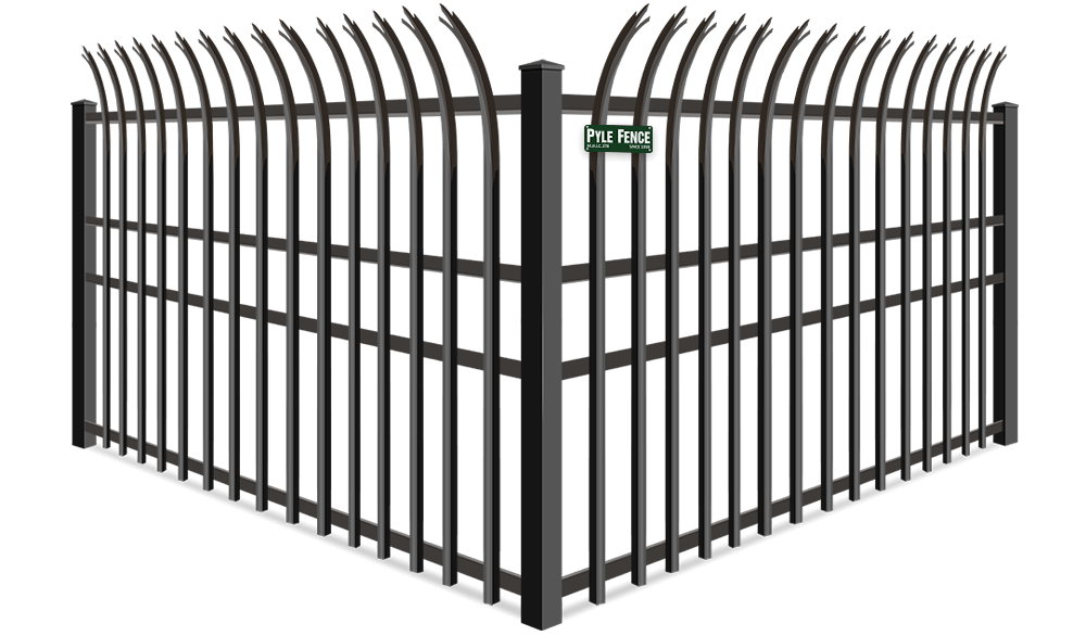 High security Commercial Ornamental Steel fence contractor in Central Maryland