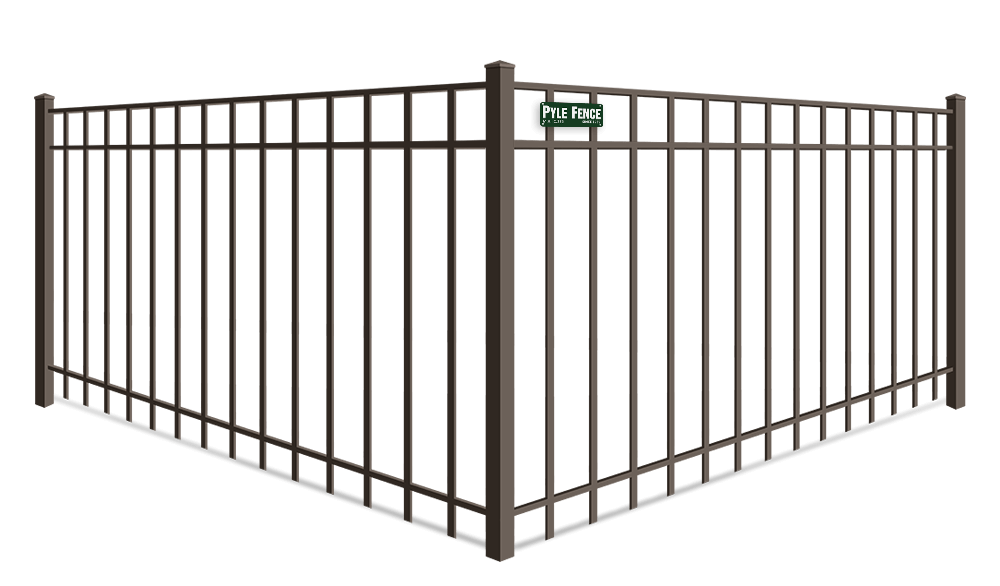 3-Rail aluminum fence company in Central Maryland