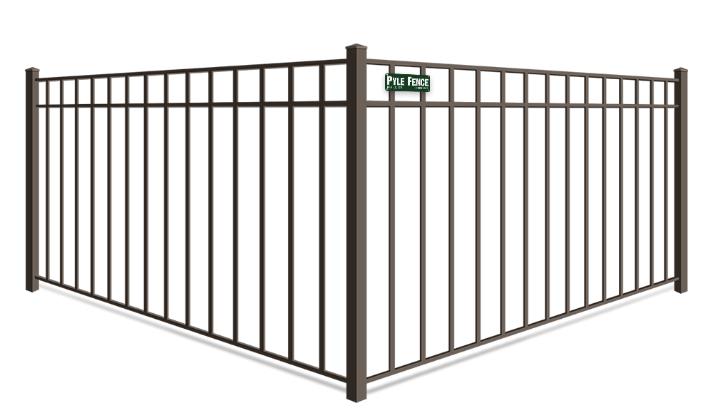3-Rail aluminum fence company in Central Maryland