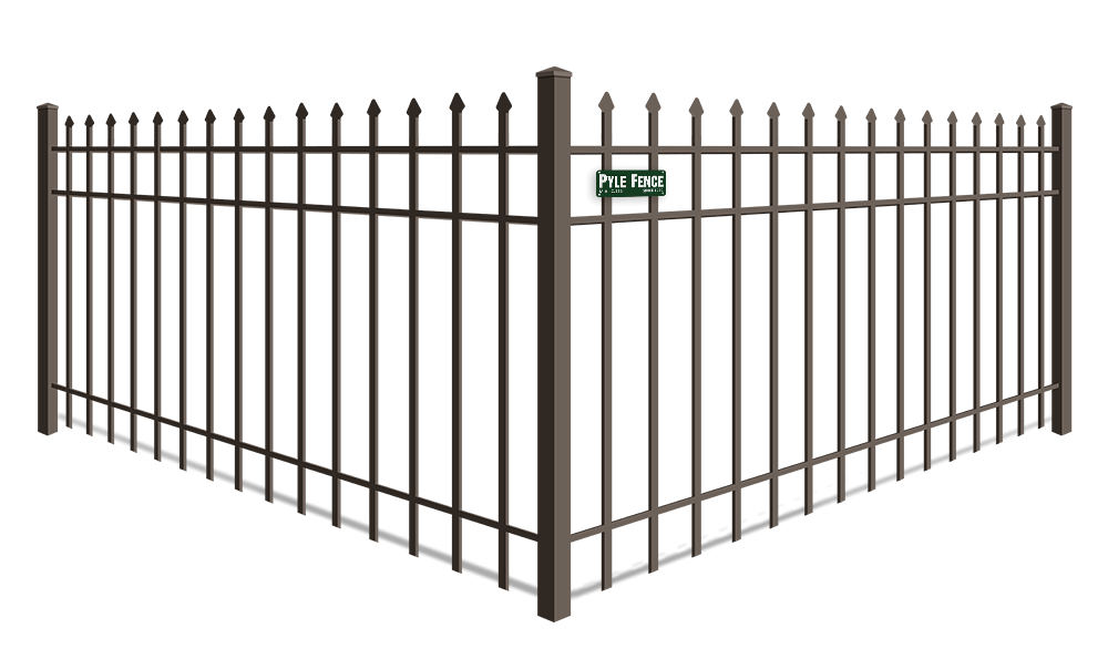 Extended Picket aluminum fence company in Central Maryland