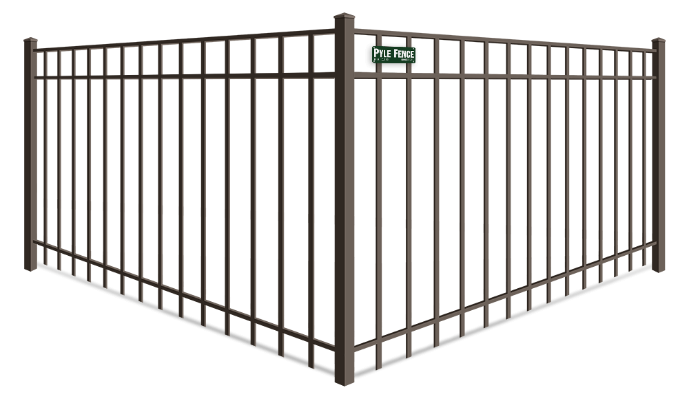 Flat Top aluminum fence company in Central Maryland