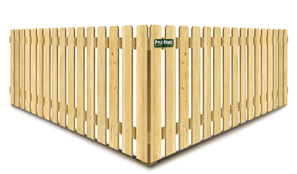 Picket wood fence company in Central Maryland