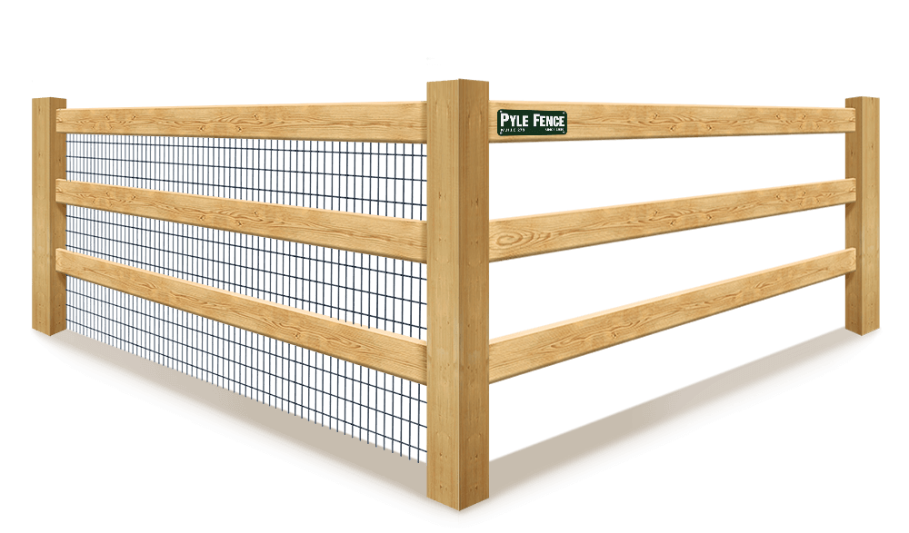 Post & Board wood fence company in Central Maryland