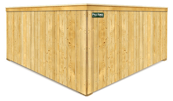 Stockade privacy wood fence company in Central Maryland