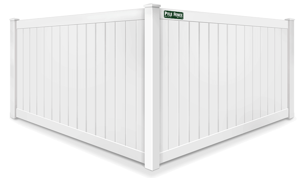 Full Privacy vinyl fence contractor in Central Maryland