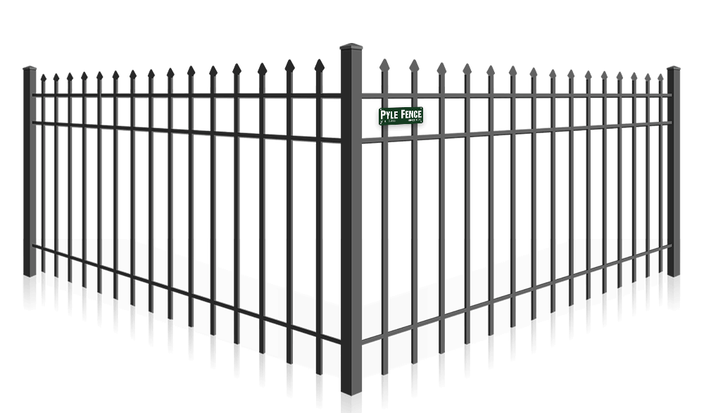 Pressed Point Ornamental Steel fence company in Central Maryland