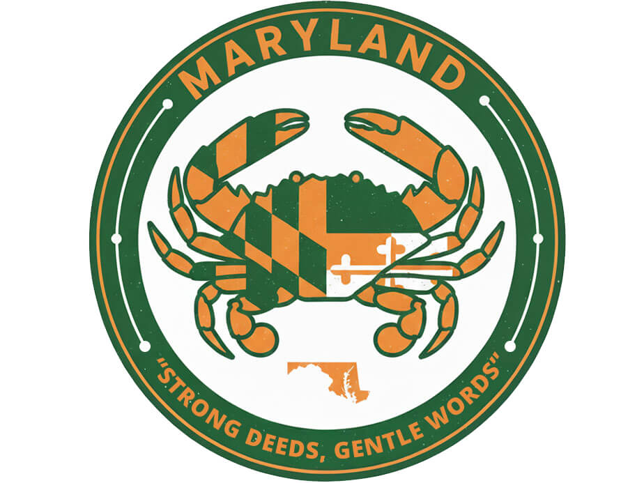 Fence company service area in Central Maryland