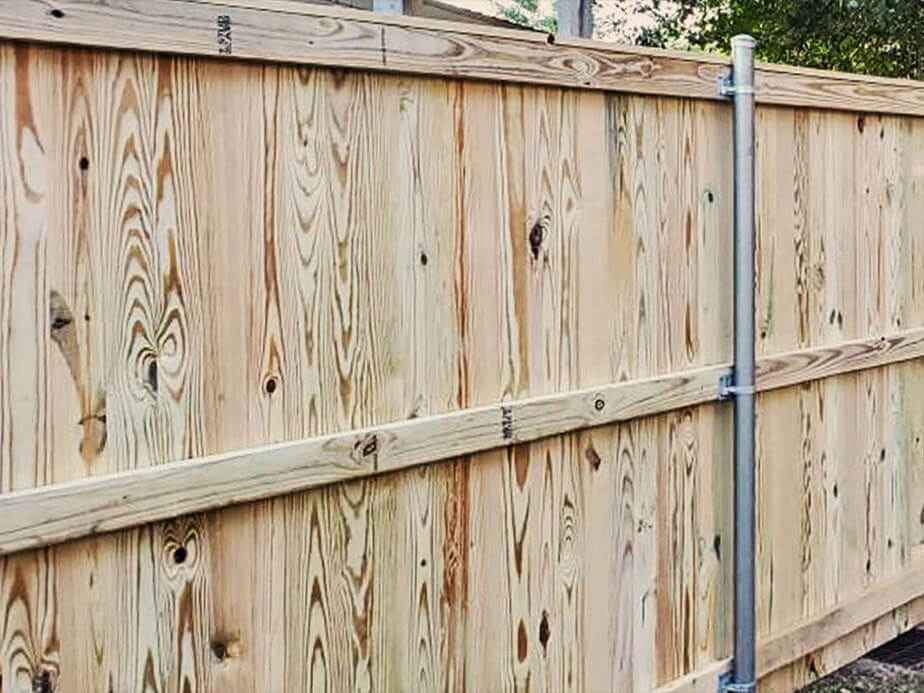 Privacy Fence Example in Timonium Maryland